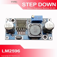 LM2596 3A adjustable DC-DC step down module buck converter in 3.2V-46V