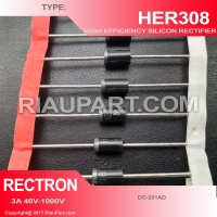 DIODE HER308 3A 1000V FAST RECOVERY DIODES