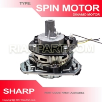 ORIGINAL SHARP MESIN CUCI DUA TABUNG MOTOR SPIN DINAMO PENGERING