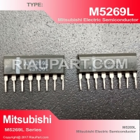 IC M5269L SIP-8 ORIGINAL MITSUBISHI ELECTRIC SEMICONDUCTOR FOR ECU CAR