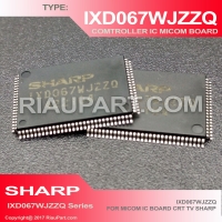 ORIGINAL IC IXD067WJZZQ SMD LOGIC SHARP