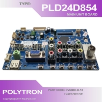 MESIN TV - MAINBOARD TV LED POLYTRON PLD24D854 - CV56BH-B-13