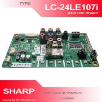 SHARP LC-24LE107i LC-24LE107M MAINBOARD UNIT PART CODE QKITP6260WJTX KG260WJ