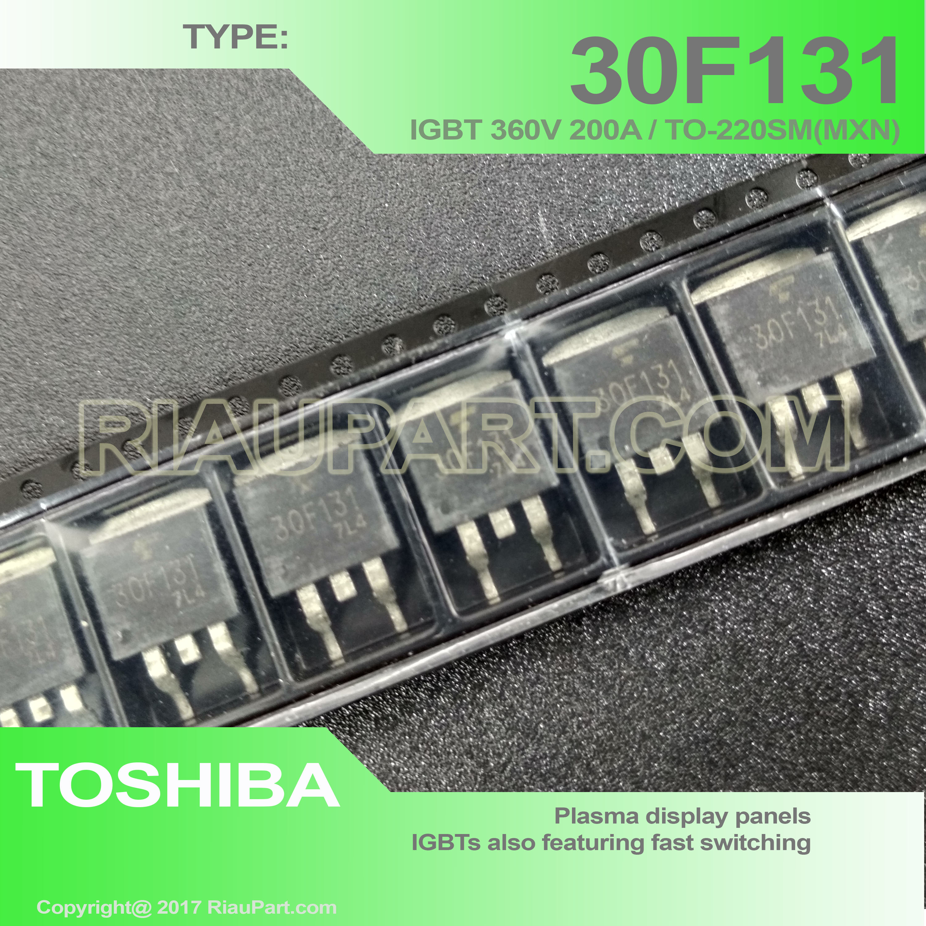 IGBT 30F131 3DF131 GT30F131 IGBT 360V 200A TO-263 BO61
