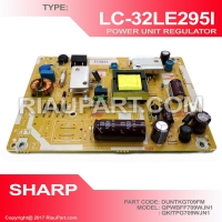 PSU REGULATOR SHARP LC-32LE295M LC-32LE295i 32LE295 PART CODE QPWBFG709WJN1