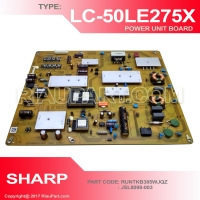 PSU - REGULATOR TV SHARP LC-50LE275X 50LE275 RUNTKB385WJQZ JSL8098-003