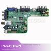 MESIN TV - MAINBOARD MOBO TV LED POLYTRON PLD22D851 T.VST59. 62
