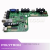 MESIN TV - MAINBOARD MOBO TV LED POLYTRON PLD22D851 T.VST59. 62